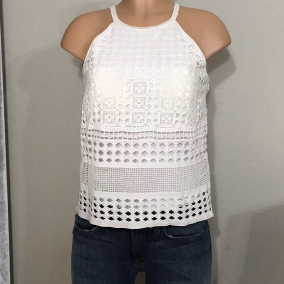 INC Crochet halter top. NWOT - Picture 3 of 8
